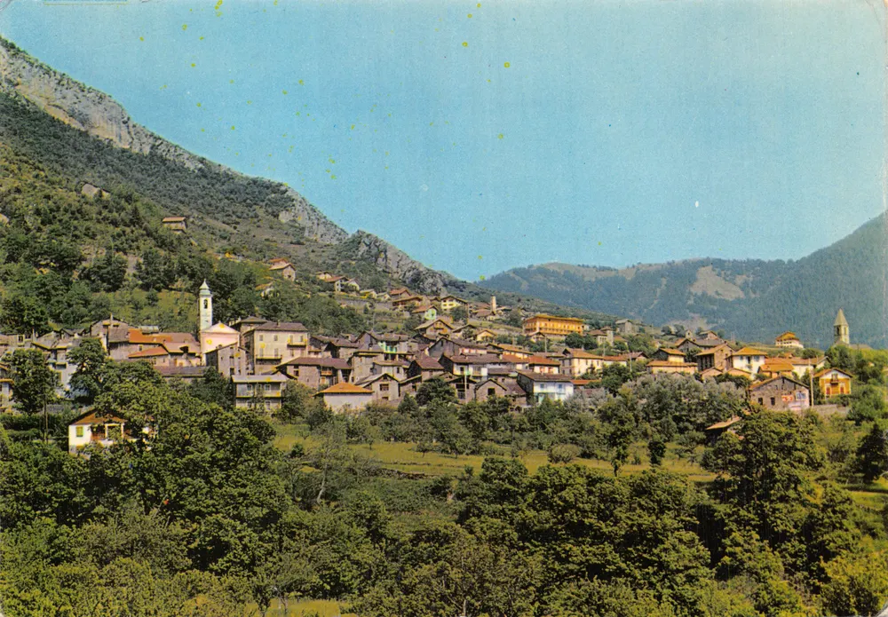 Ausblick auf La Bolline - Valdeblore — La Roche und La Colmiane — Editions SEPT-35, Boulevard Interdite, Nice - Vorderseite