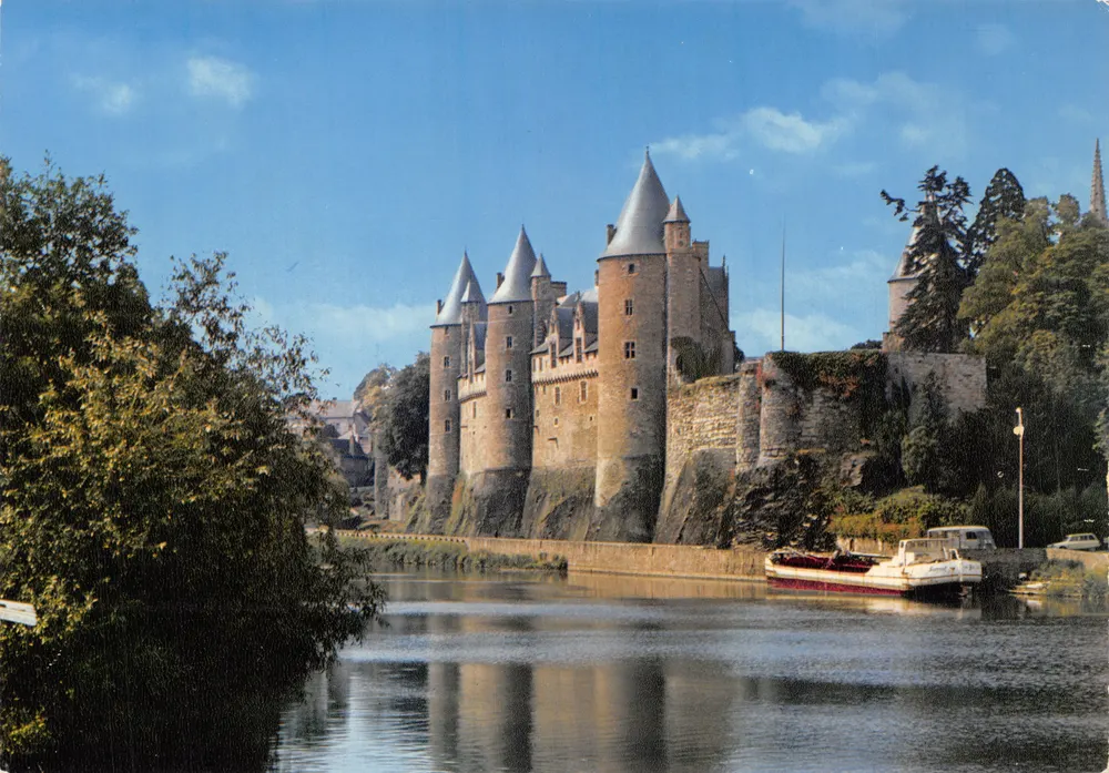 Josselin (Morbihan) — Schloss am Ufer der Vilaine — Verleger Combier - Vorderseite