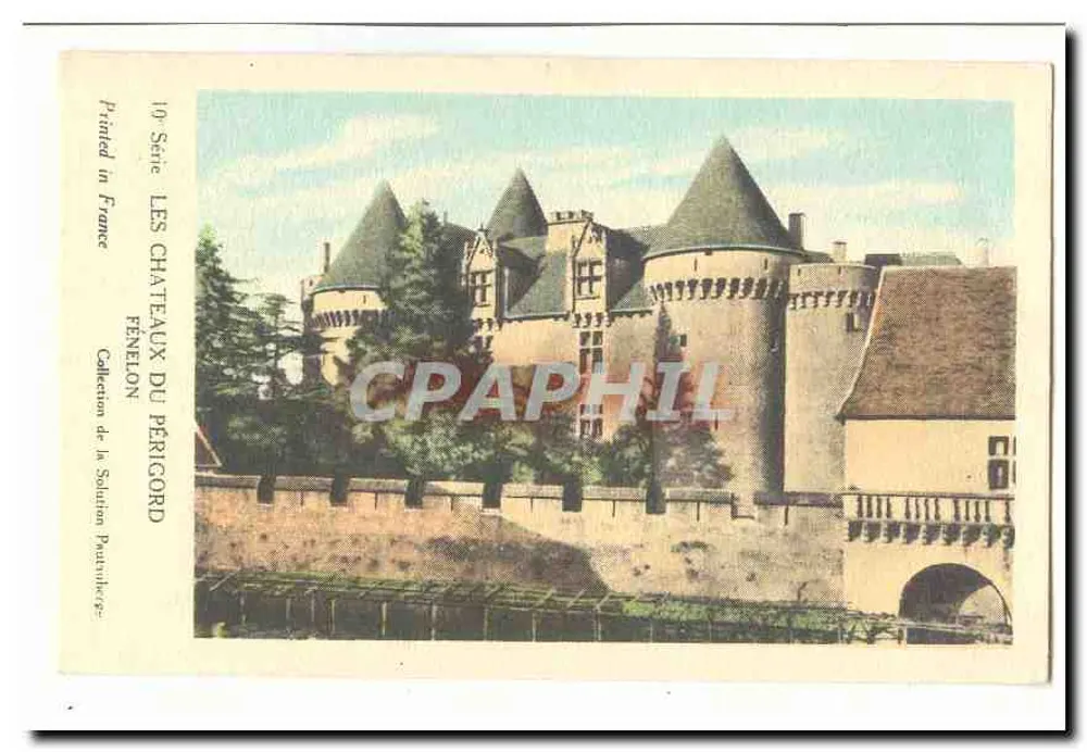 Os Castelos do Périgord — 19ª Série — Coleção da Solução Pénélion - Frente