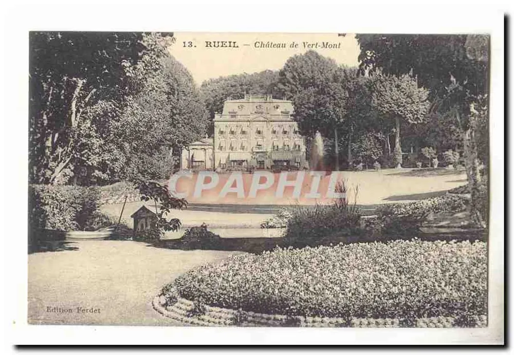 Rueil - Castelo de Vert-Mont — Edição Perdet, n°13 - Frente