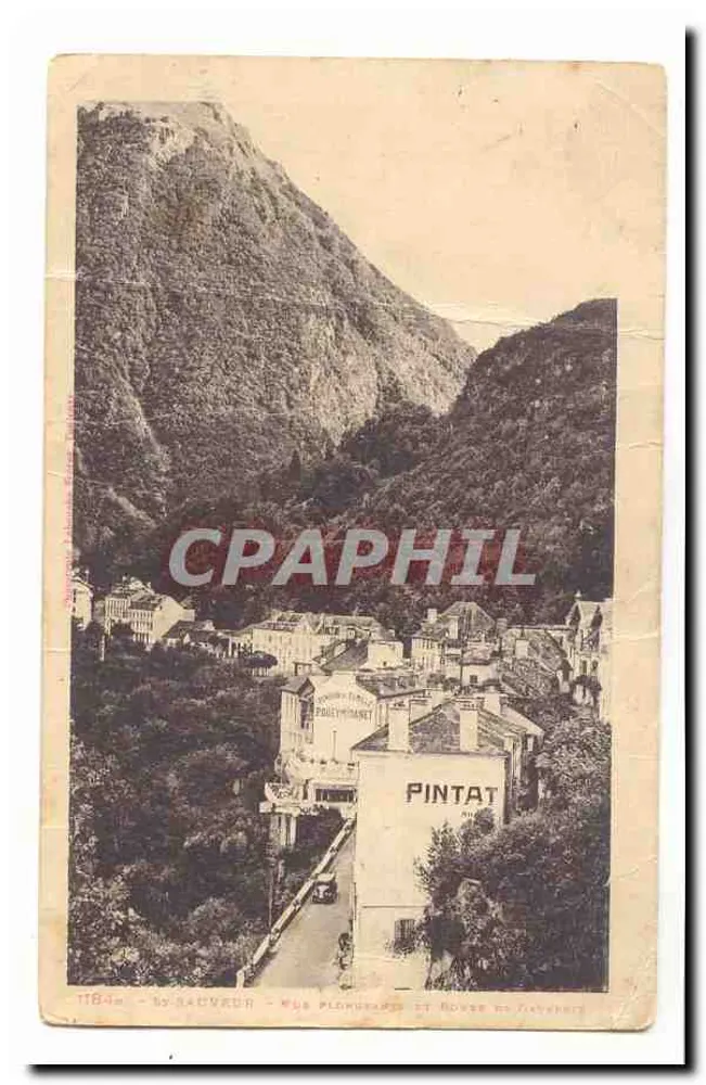Saint-Sauveur - Vue plongeante et hameau de Gavarnie - Pintat - Vorderseite