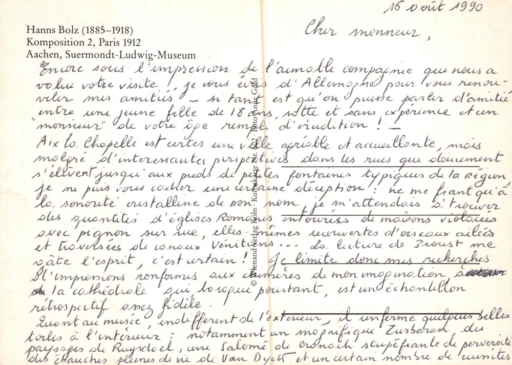 Composition 2 — Paris 1912 — éditeur : Ferdinand Kerlag (Köln) - पीछे