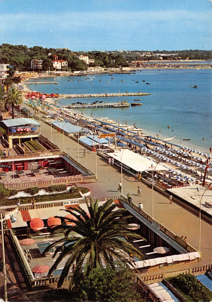 Juan-les-Pins — La Promenade et les plages — Éditions S.E.P.T. - NICE - Recto