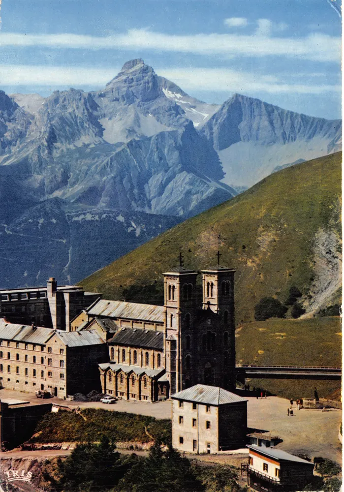 Heiligtum La Salette — Basilika und der Obiou — Verleger Mexichrome - Vorderseite