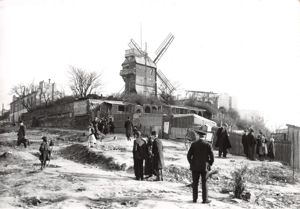 Paris 1900 — O Moulin de la Galette — Edição LANCHEÈRE - Frente
