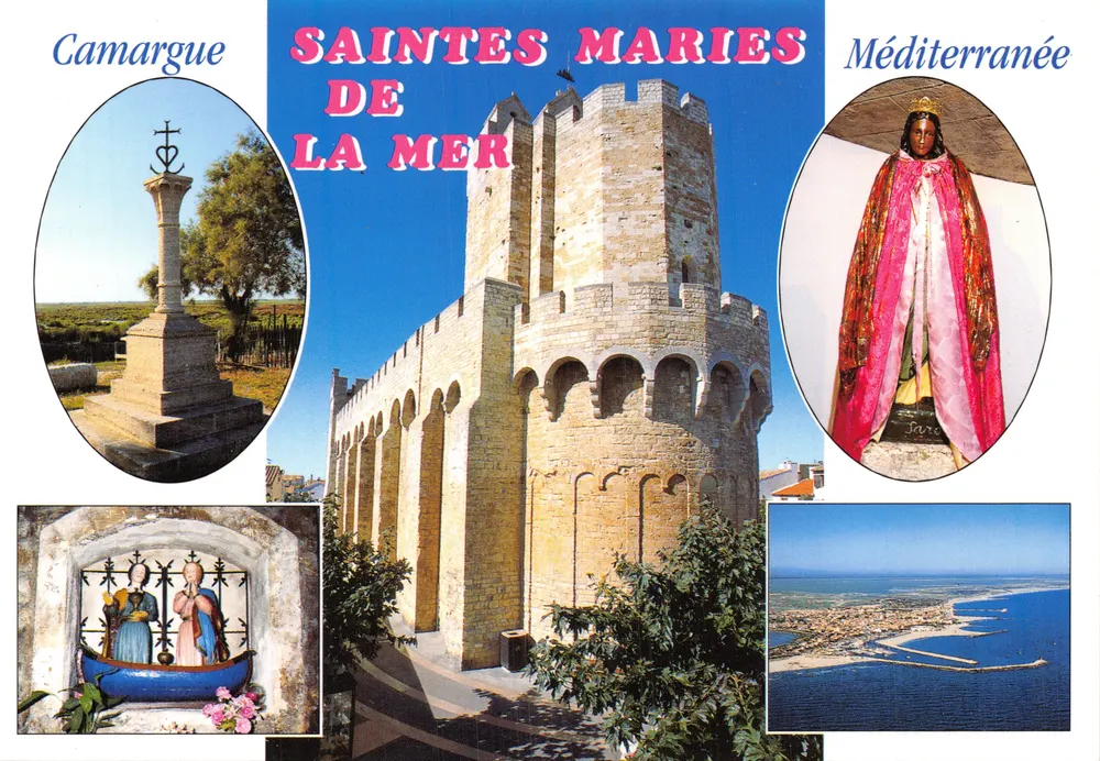 Saintes Maries de la Mer — Kirche und Landschaften — Editions ST JEAN DE MEDAS - Vorderseite
