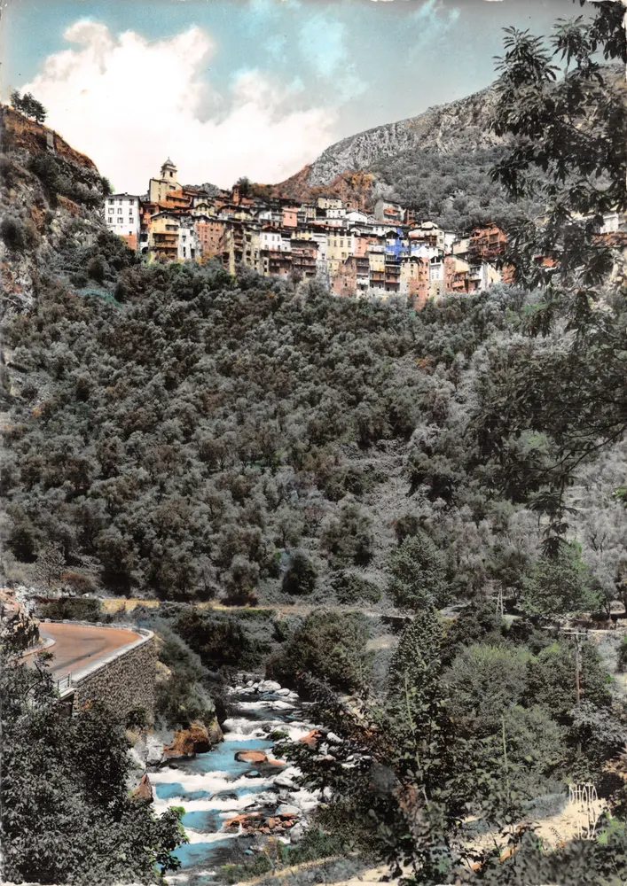 Le Pittero - Village de la Roya — Éditeur Fauré Photoguay, Nice - Recto