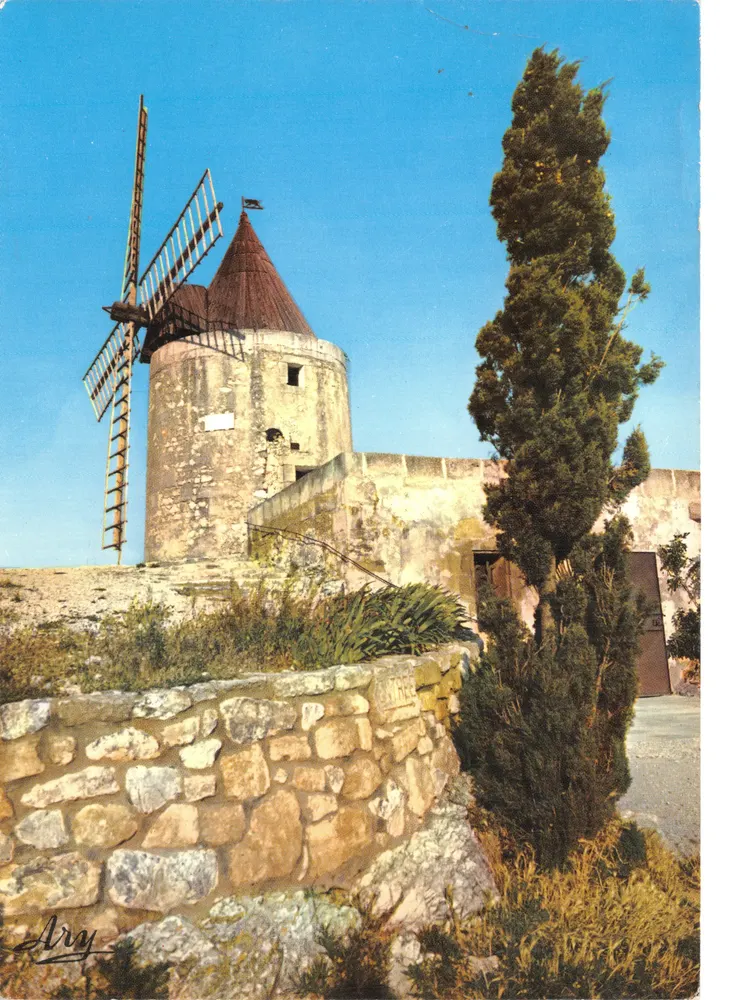 Le Moulin de Daudet à Fontvieille — éditeur TARDY, n°360 - Recto