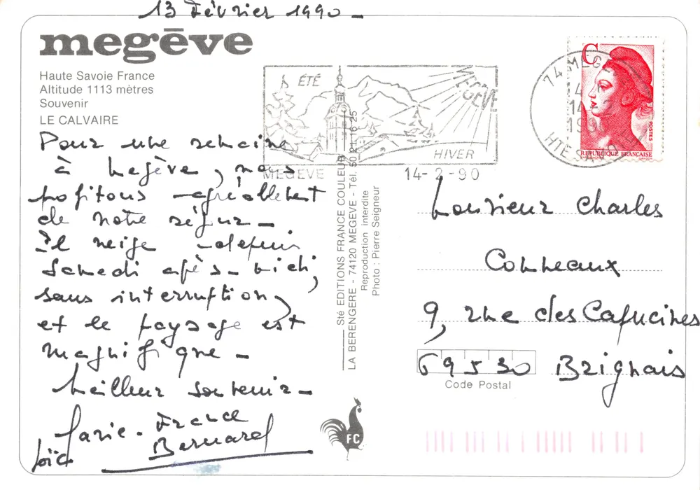 Der Calvary — Verlag LA BERENGERE — Nr. 74120 - Rückseite