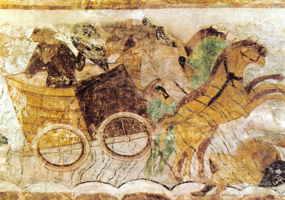 Mauerpassage der Gewölbe — Wandmalerei der Gewölbe (86) — Éditions GAUD - Vorderseite
