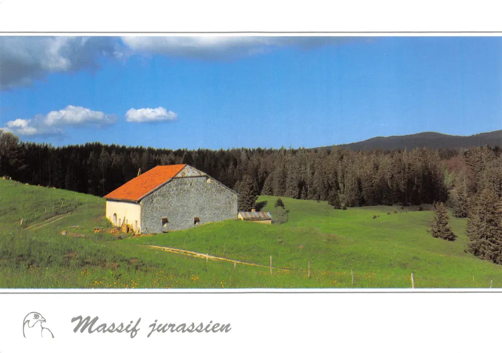 Bauernhof im Jura-Gebirge — Verlag S. Reverchon, Nr. F30 - Vorderseite