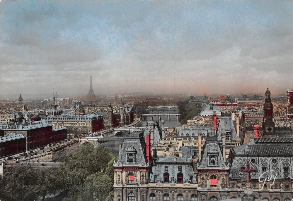 Paris und seine Wunder — Ansicht der sieben Brücken — Verlag André Leconte, n°8.236 - Vorderseite