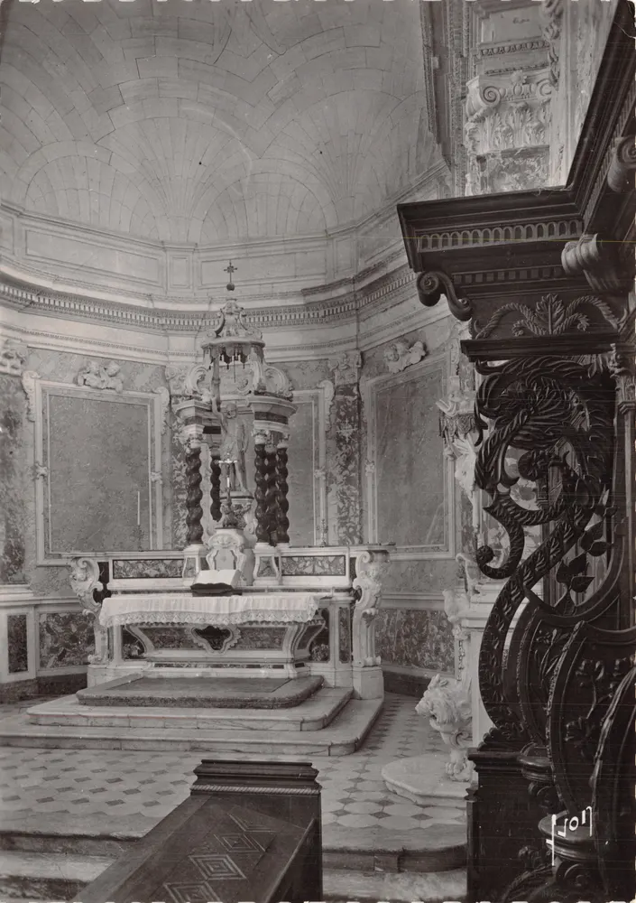 Chartreuse de Valbonne (Gard) — Der Chor der Grande Chapelle — Éditions d'Art, Paris - Vorderseite