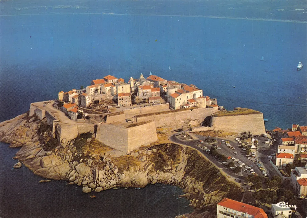 Calvi — Citadel aus der Luft — Calvi (Korsika) — Imprimeur Macon - Vorderseite