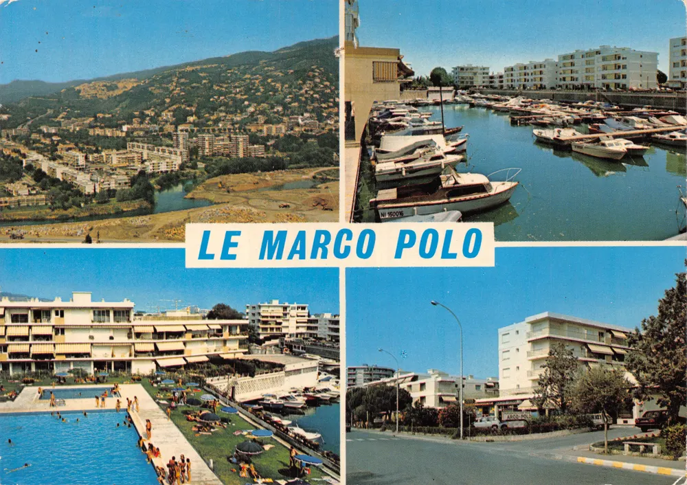 Le Marco Polo — Wohnungen mit Hafen und Pool — Les Editions Gilletta - Vorderseite