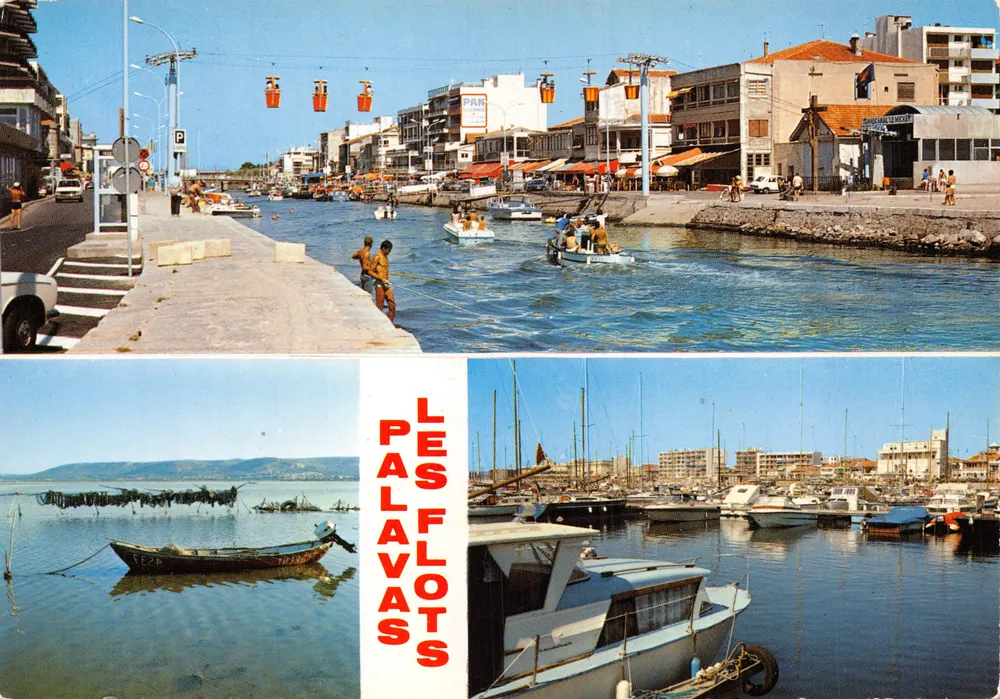 Palavas-les-Flots — Kanal, Teiche und Hafen — Éditions D'Art Saint-Simon - Vorderseite
