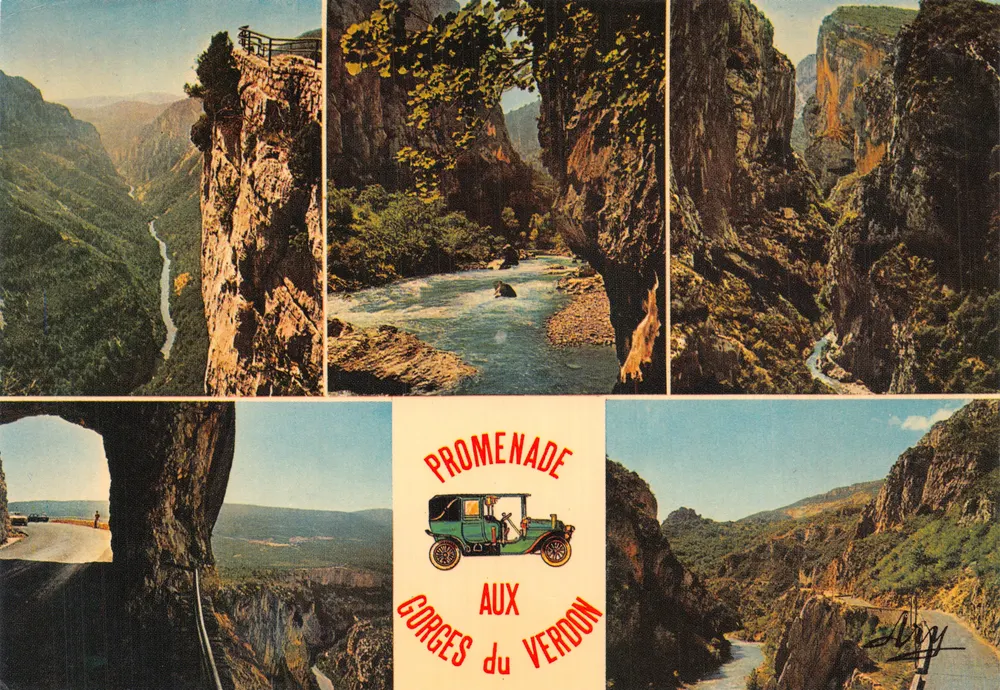 Gorges du Verdon — Spaziergang durch die Gorges du Verdon — Edition TARDY - Vorderseite