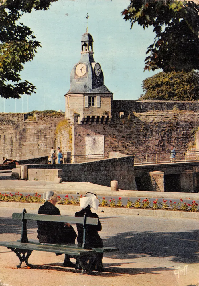 Eingang zur geschlossenen Stadt — Concarnéau (Süd-Finistère) — Éditions Gréff - Vorderseite