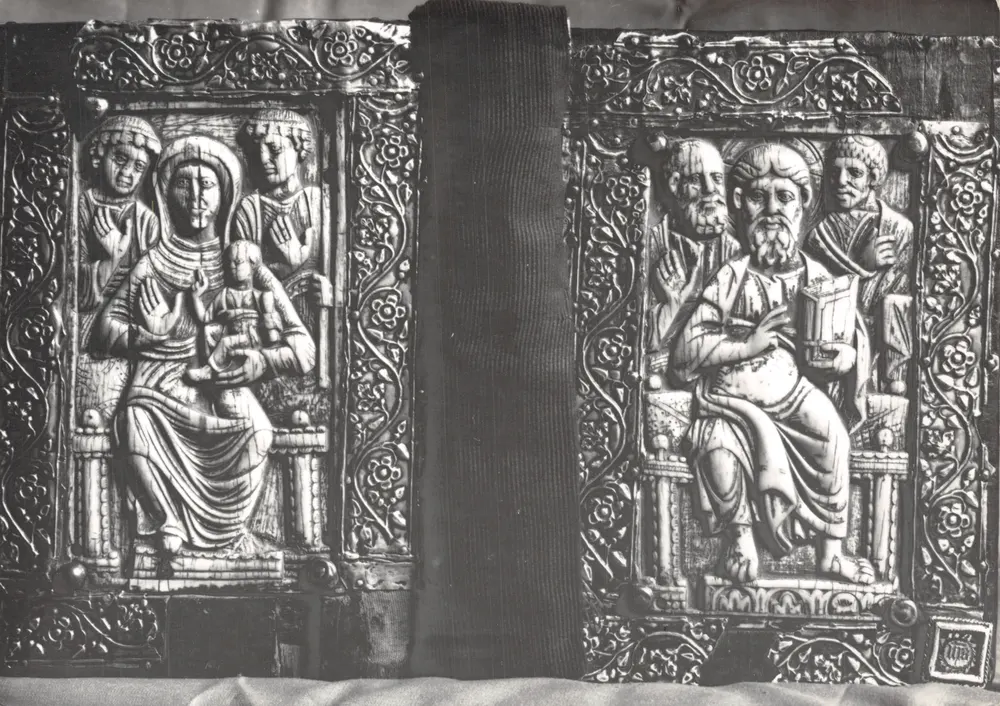 Saulieu — Basilique Saint-Andoche — Missel byzantin du VIIIe siècle - Recto