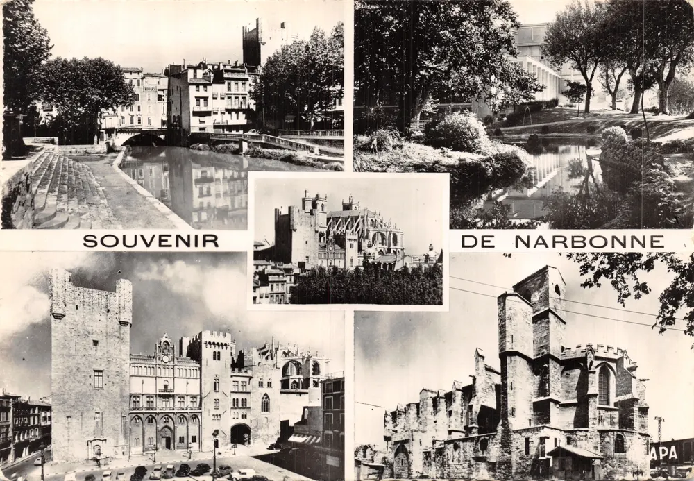 Narbonne — Souvenir de Narbonne — éditeur APA - 앞면