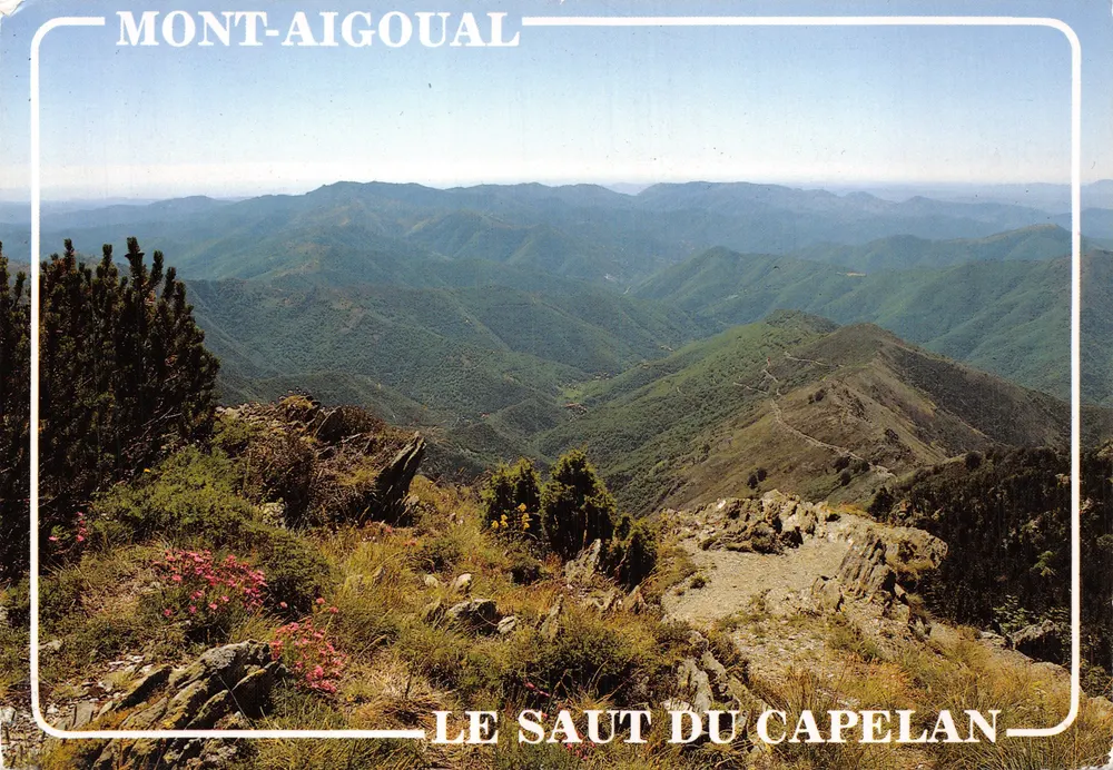 Mont-Aigoual — Le Saut du Capelan — Éditions Méridionales - Recto
