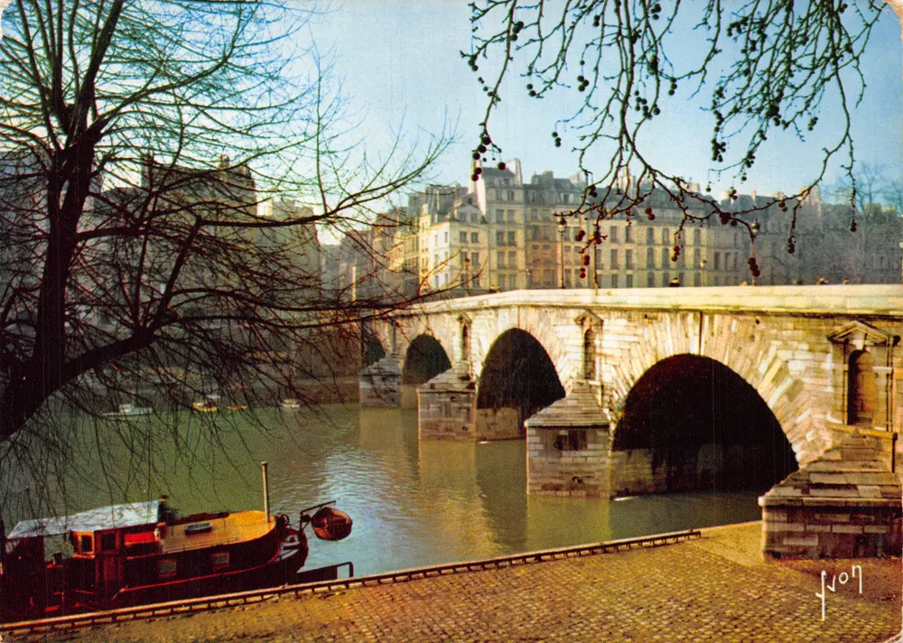 Die Ufer der Seine — Pont Marie — Éditions Jean-Jaures - Vorderseite