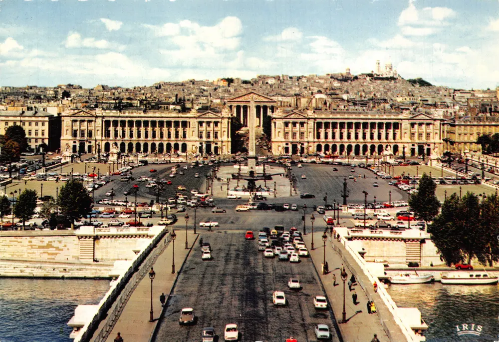 Place de la Concorde — vue générale — éditeur IRIS - आगे