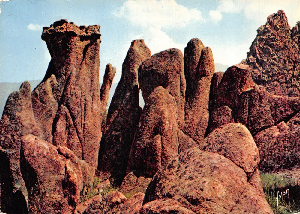 Die Calanche — Natürliche Kuriositäten der Corsica — Éditions Martel - Vorderseite