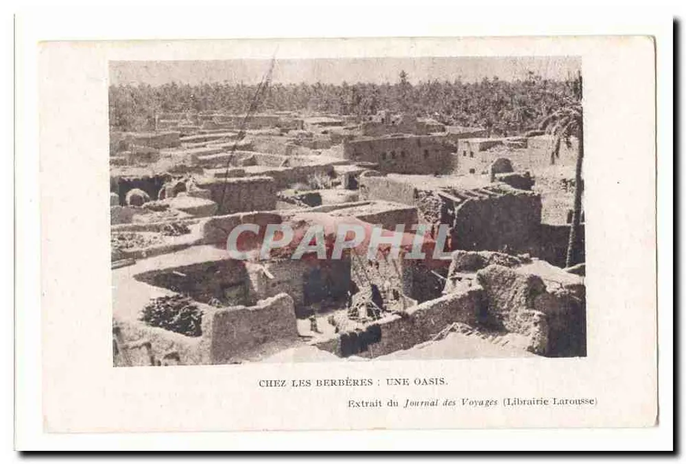 बर्बरों के पास: एक ओएसिस — जर्नल डेस वॉयज़ के अंश (लिब्रेरी लारोस) - आगे