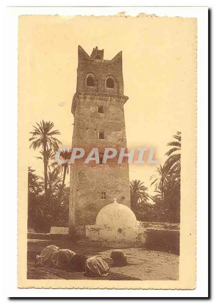 Torre da mesquita — Egito — editor desconhecido - Frente