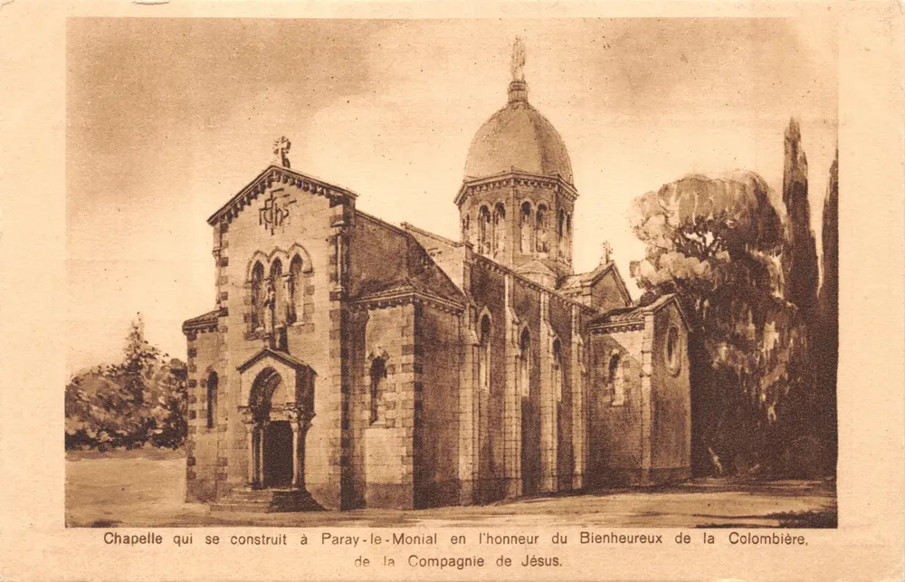 Kapelle von Paray-le-Monial — Verlag: Maison Colombière, c/c Dijon 181.59 - Vorderseite