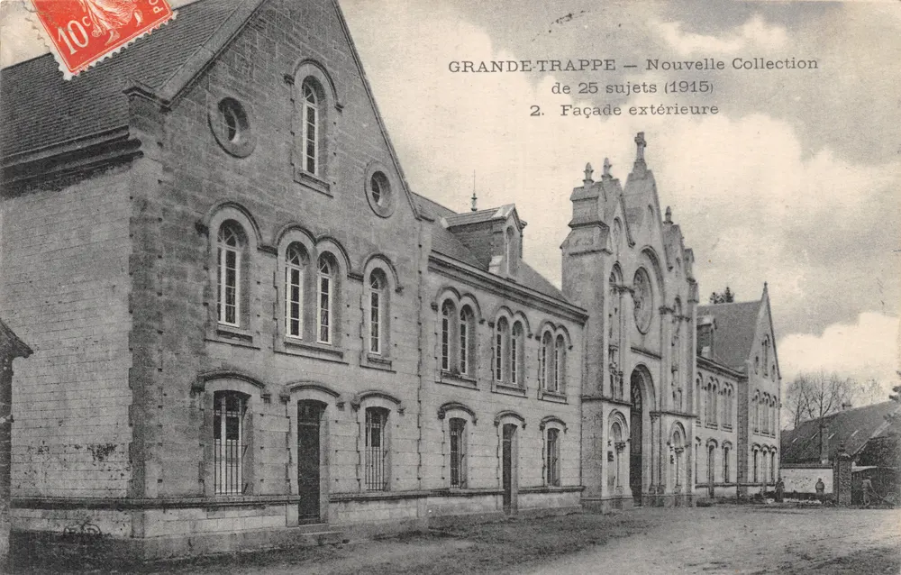 Grande-Trappe — Äußere Fassade — Neue Sammlung von 25 Themen (1915) n°2 - Vorderseite