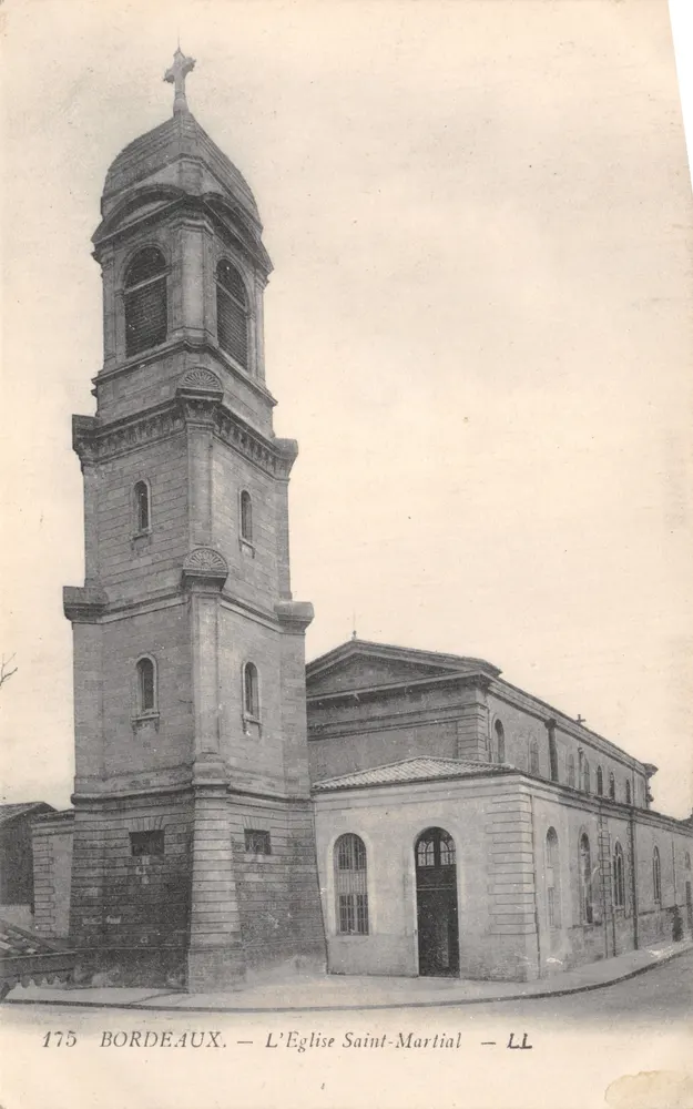 Bordeaux — L'Église Saint-Martial — LL, n° 175 - 앞면
