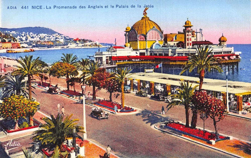 Nice - Promenade des Anglais und das Palais de la Jetée — ADIA 441 - Vorderseite