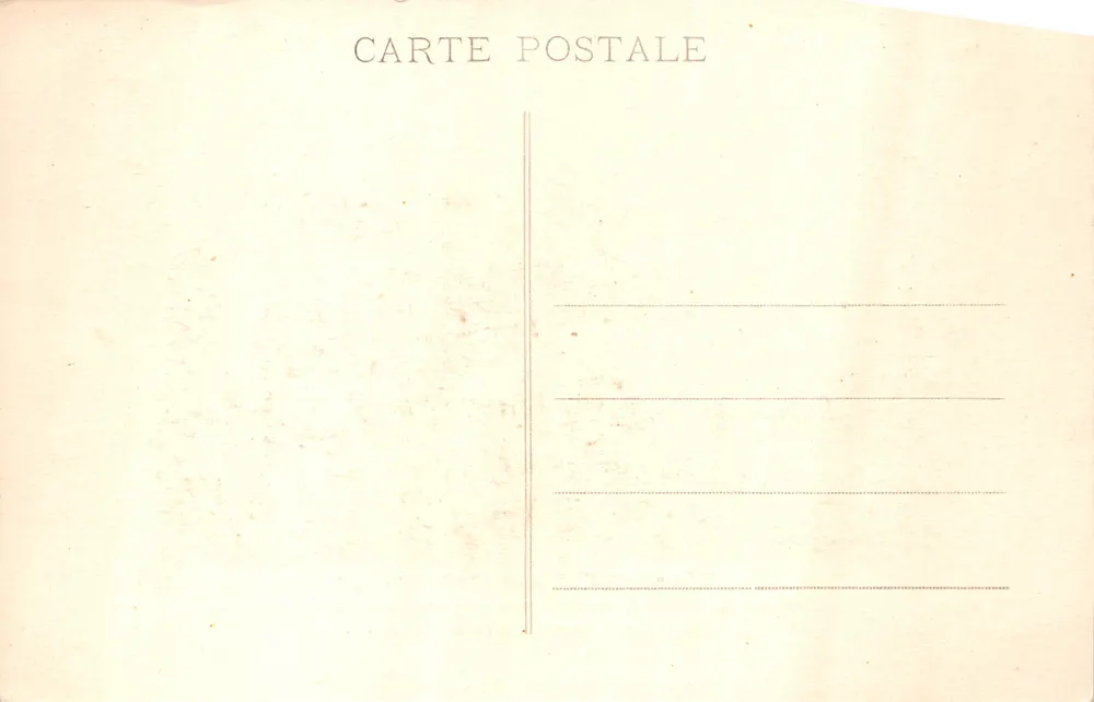 Schloss Anet (E.-et-L.) — Der Portalblick aus dem Innenhof — G. Foucault, Verlag, Dreux - Rückseite
