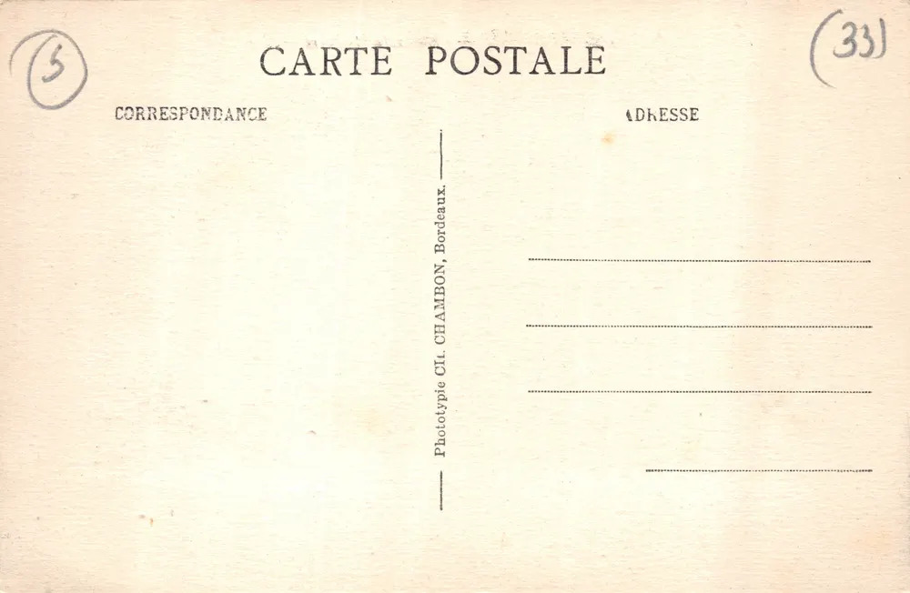 Bordeaux — Cathédrale Saint-André — C.B. — n°114 - पीछे