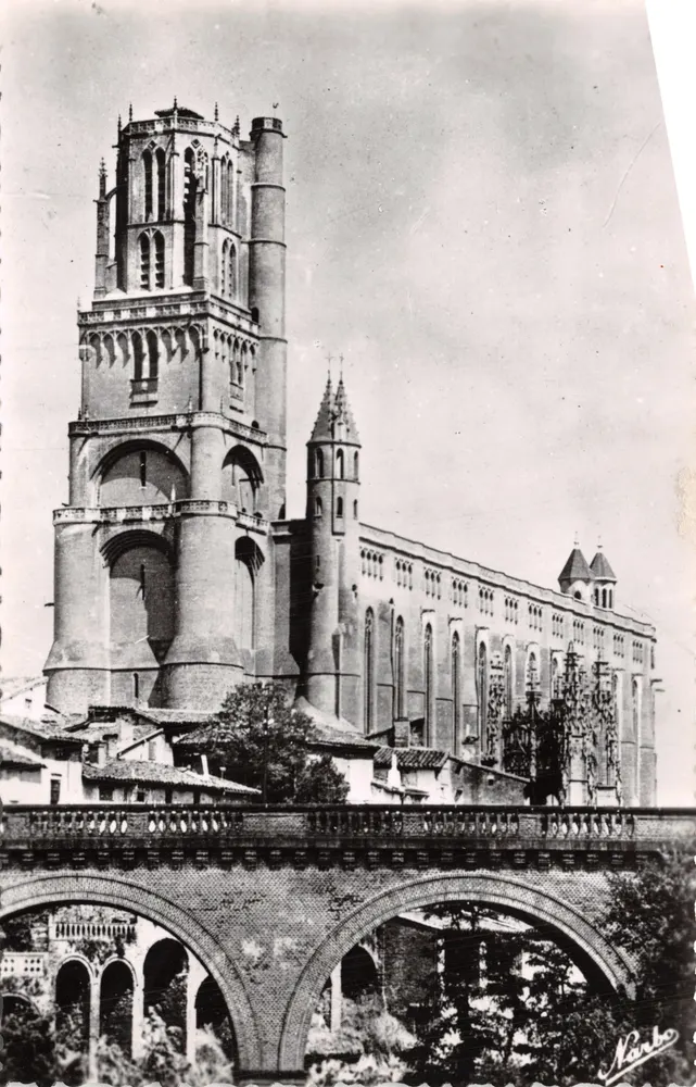 Albi — Basilique Sainte-Cécile — éditeur NARBO, n°14 - 앞면