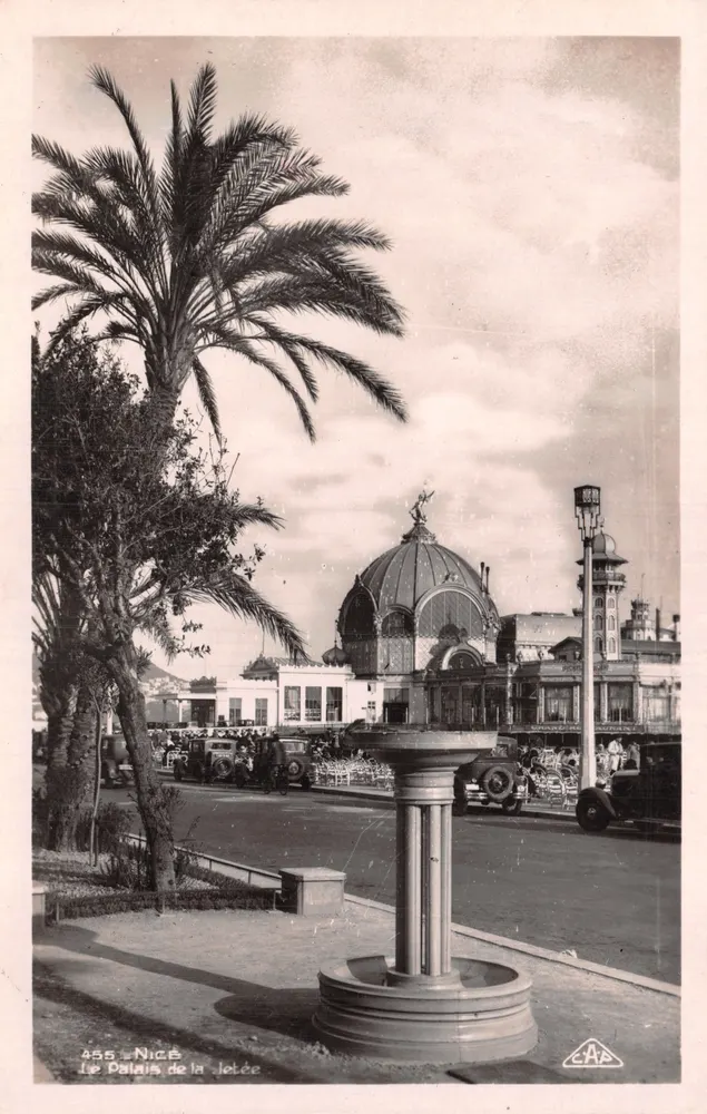 Nice — O Palácio da Ponte — editor C.A.P. n.º 455 - Frente