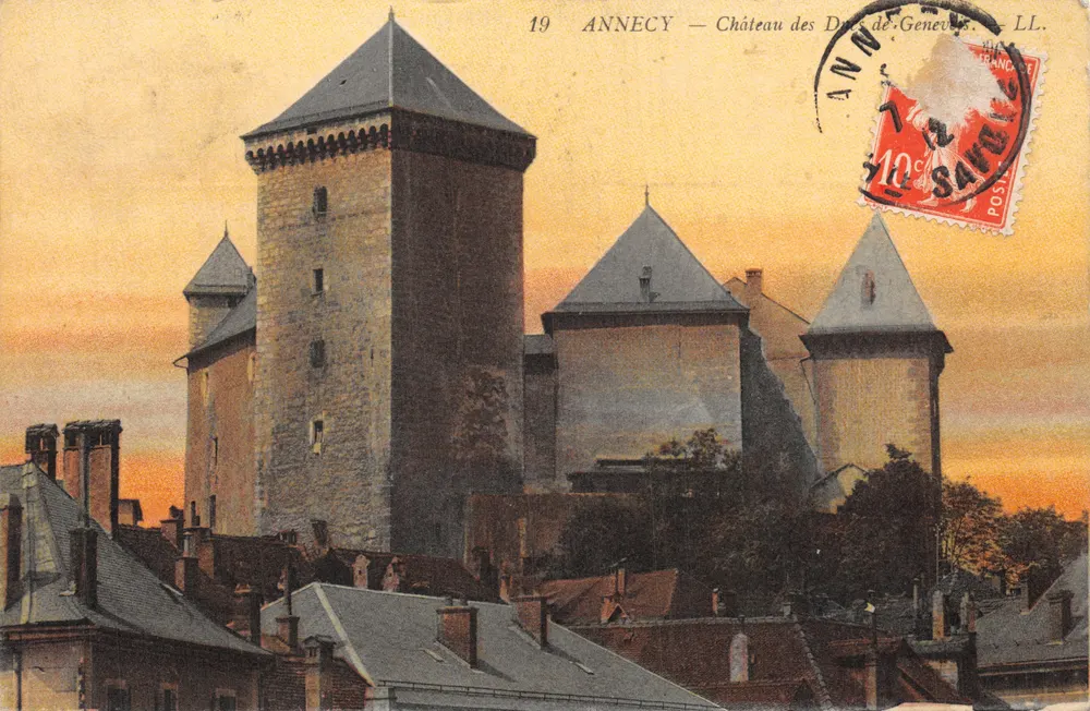 Annecy — Schloss der Herren von Genf — Verlag LL. n°19 - Vorderseite
