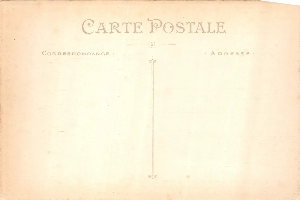 Clisson — Eingang zum Schlossgefängnis — Artaud et Nozais, Nantes - Rückseite