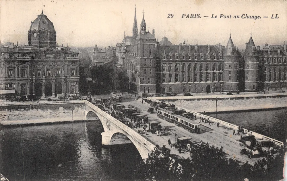 Paris — Le Pont au Change — LL - आगे