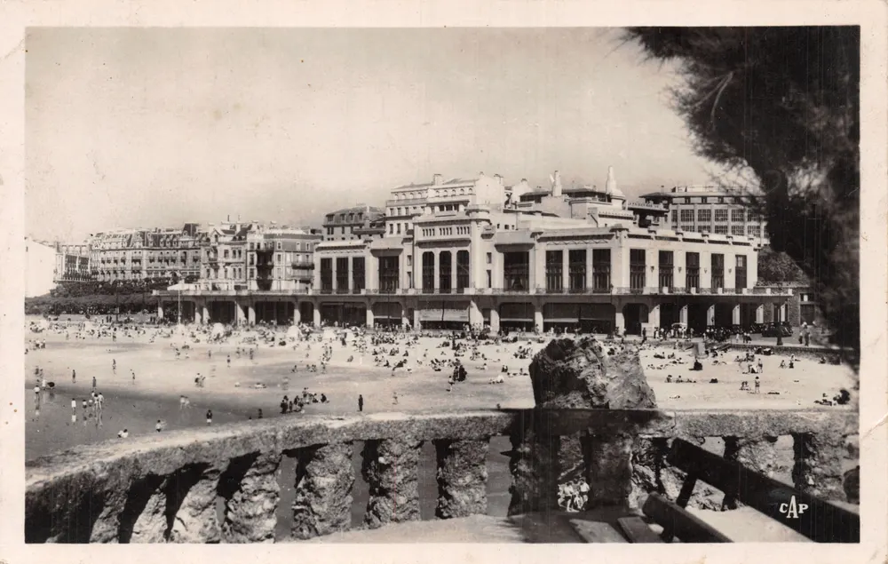 Biarritz — El Casino — editor Tarjeta postal antigua n°13 - Anverso