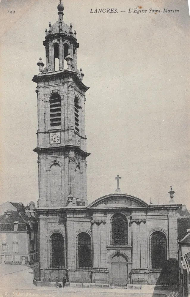 Langres — Die Kirche Saint Martin — N.D. Phot, n°124 - Vorderseite