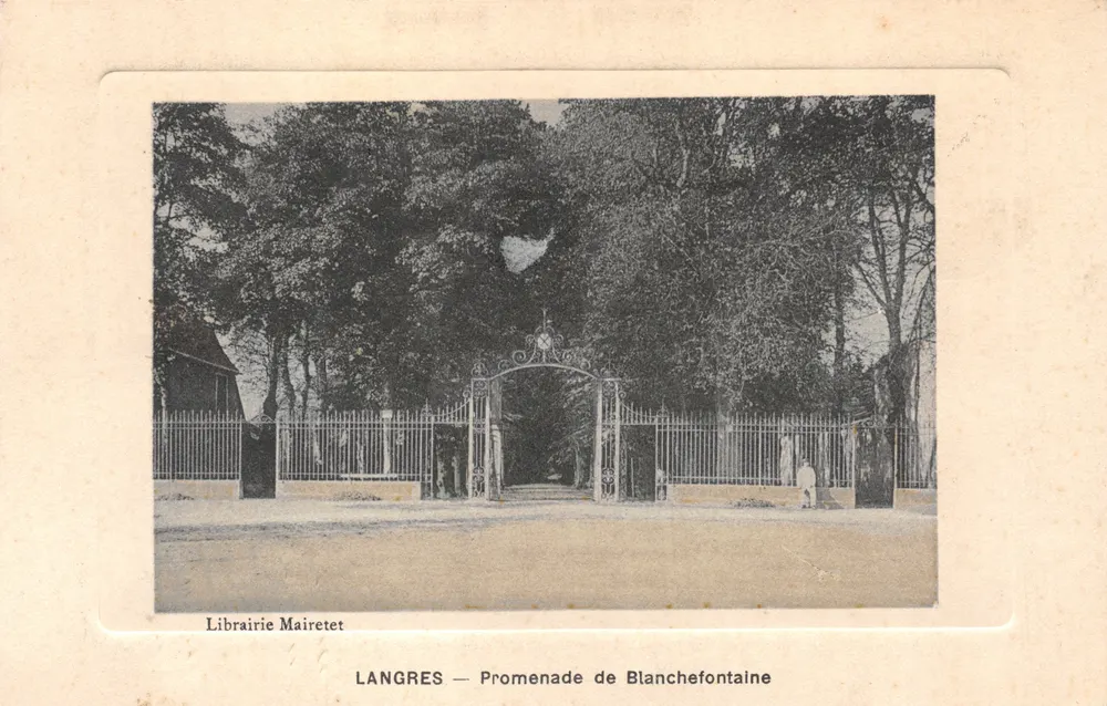 Langres — Promenade de Blanchefontaine — Librairie Mairaret - Vorderseite