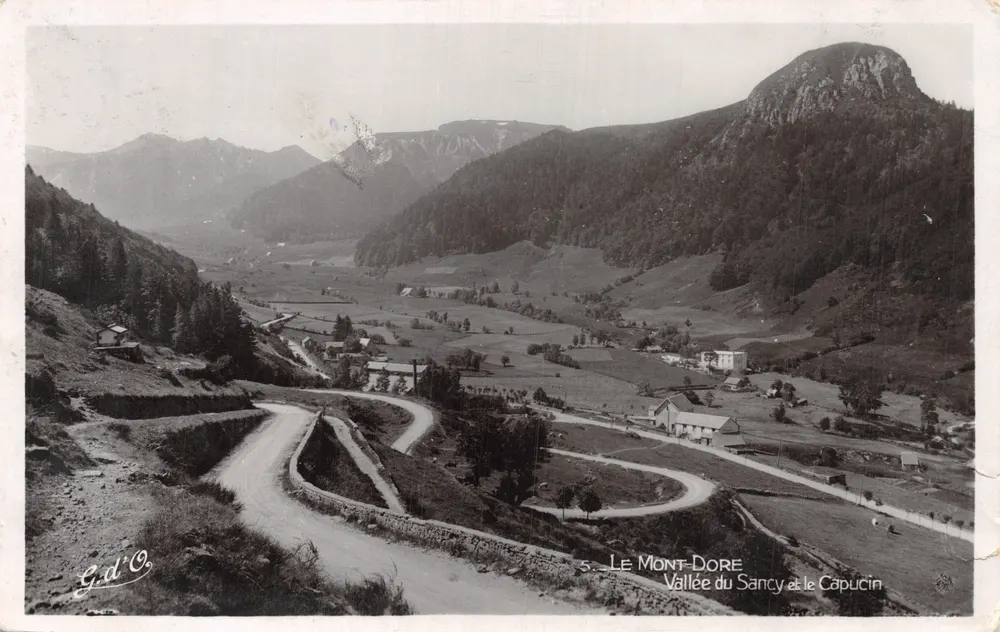 Le Mont-Dore — Vallée du Sancy et le Capucin — G.d’O. n°5 - Recto