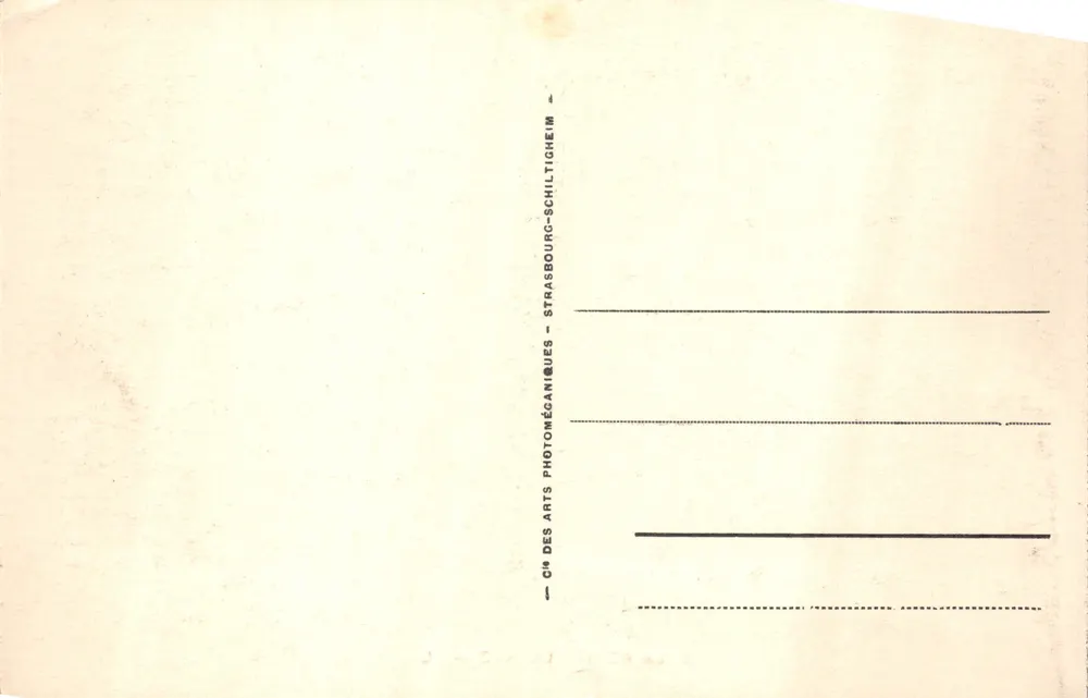 Die Pointe du Raz — Ansicht der Klippen und des Leuchtturms — Verlag LL, Nr. 8 - Rückseite