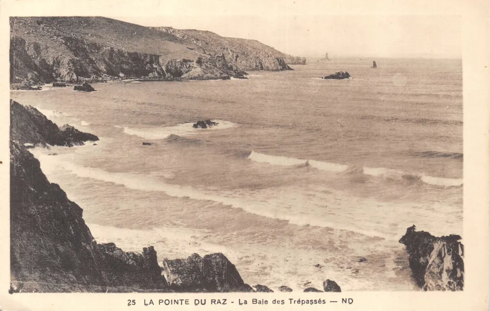 La Pointe du Raz — La Baia dei Defunti — ND — n. 25 - Recto
