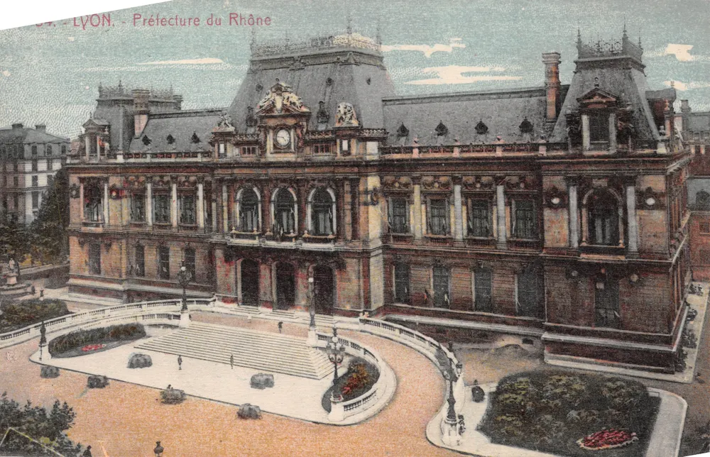 LYON - Präfektur des Rhône — Verlag Cartes des Ojane-Chapais, n° 34 - Vorderseite