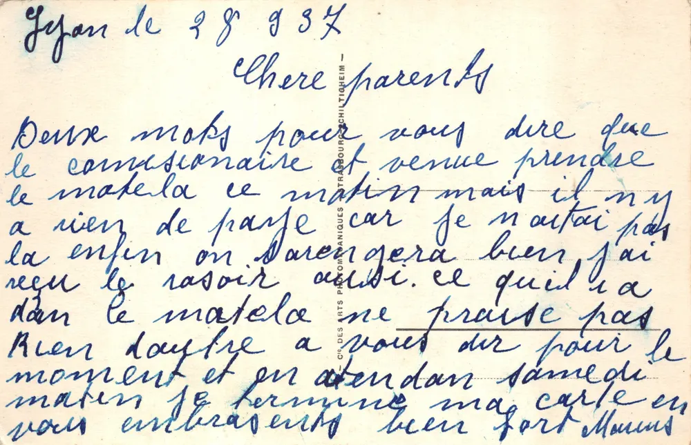 LYON - Le Parc de la Tête d'Or - Les Péllicans — éditeur LL, n° 335 - Verso