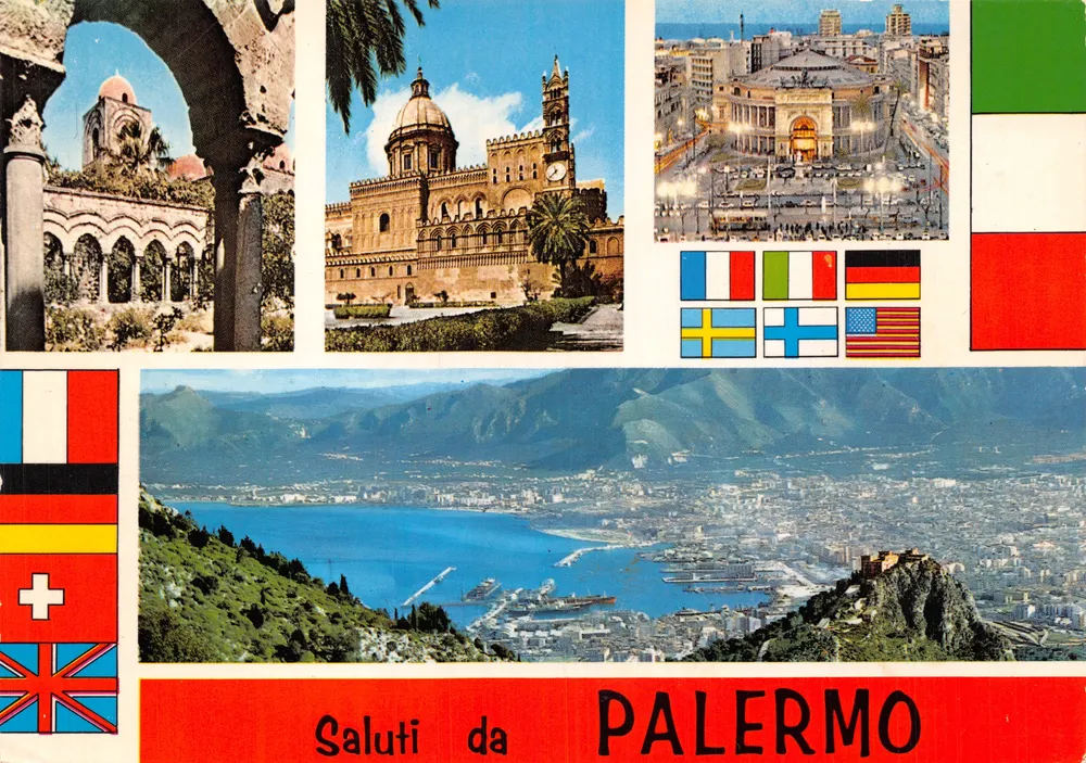 Palermo — Panoramablick und Denkmäler — Verlag AR.CO. s.n.c. di C. Arnone & C - Vorderseite
